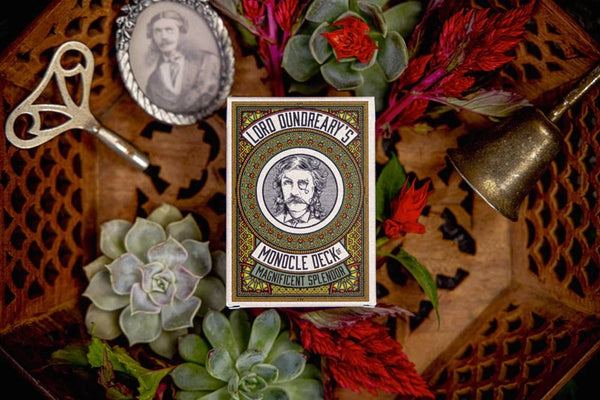 Kings Wild Project Lord Dundreary's Monocle Deck of Magnificent Splendor Luxury Playing Cards - Standard Edition, Collectible, Poker Size, Custom Index