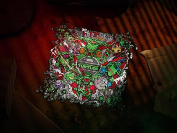 theory11 Teenage Mutant Ninja Turtles 1000 Piece Jigsaw Puzzle for Adults & Teens