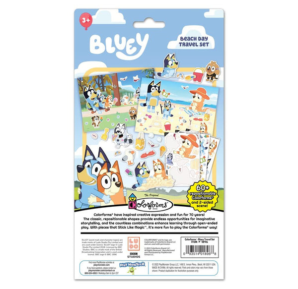 Colorforms - Charlie's Colorforms Travel Set - Reusable Sticker Book, Ages 3+