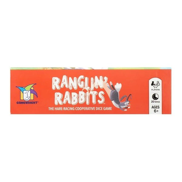 Gamewright Ranglin' Rabbits - The Cooperative Hare-Racing Dice Game, 2-5 Players Ages 6+