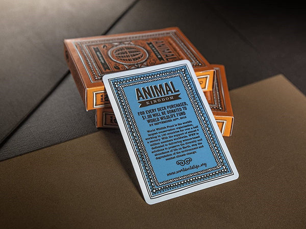 theory11 Animal Kingdom Premium Playing Cards, Poker Size Standard Index