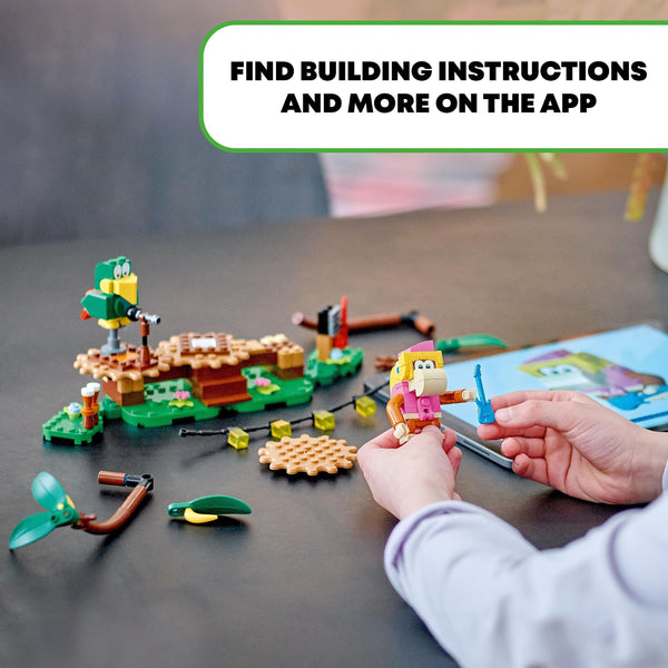 LEGO Super Mario Dixie Kong's Jungle Jam Expansion Set 71421 - Interactive Musical Building Toy