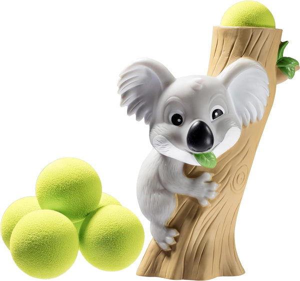 Hog Wild Koala Popper Toy - Shoot Foam Balls Up to 20 Feet - 6 Balls Included - Age 4+