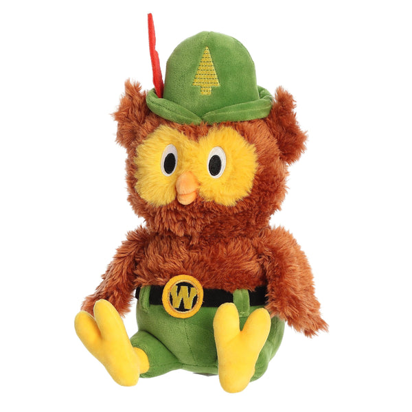 Aurora® Official Licensed U.S. Forest Service Woodsy Plush Stuffed Animal - Soft and Cuddly Toy for Imaginative Play - Perfect for Kids, Nature Lovers, and Woodland-Themed Decor - Brown 10 Inches