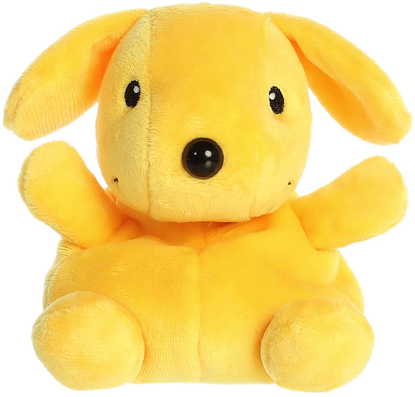 Aurora® Playful Spot™ Palm Pals™ Spot Stuffed Animal - Childhood Nostalgia - Lasting Companionship - Yellow 5 Inches