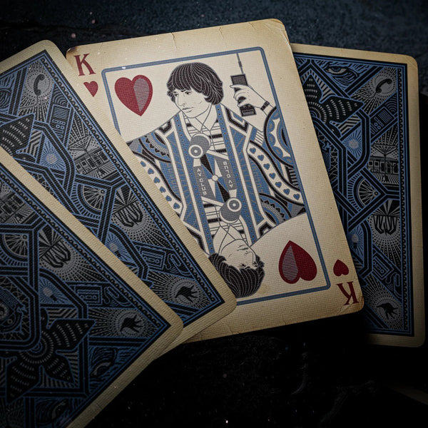 theory11 Stranger Things Hive Mind Playing Cards, Special Edition Deck, Poker Size Custom Index, Holographic Foil and Embossed Tuck Box