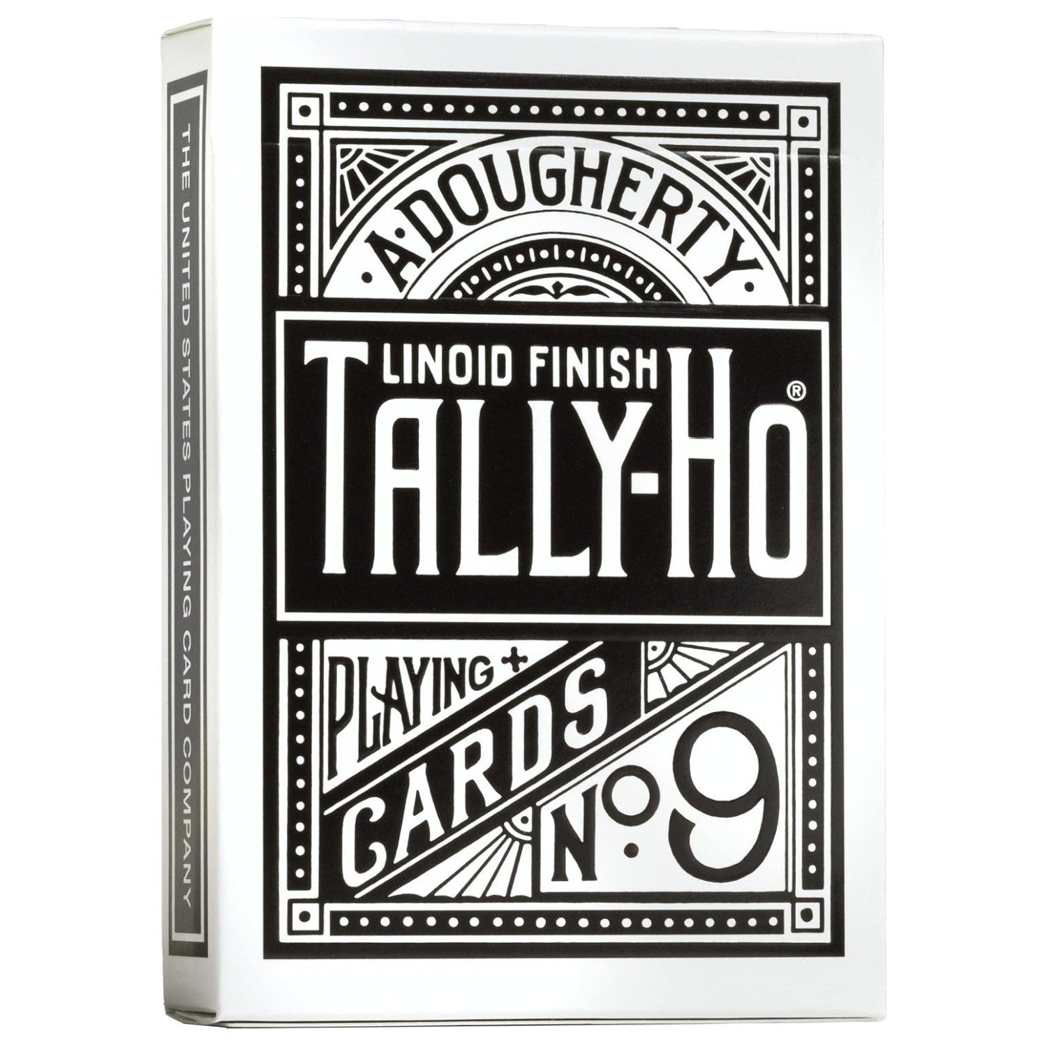 Tally Ho Signature Series Black Playing Cards - Luxury Poker Deck for Magic Tricks, Cardistry, Sleight of Hand, and Collectors by USPCC