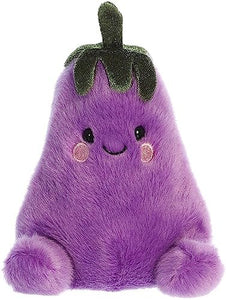 Aurora® Adorable Palm Pals™ Aubrey Eggplant™ Stuffed Animal - Pocket-Sized Play - Collectable Fun - Purple 5 Inches