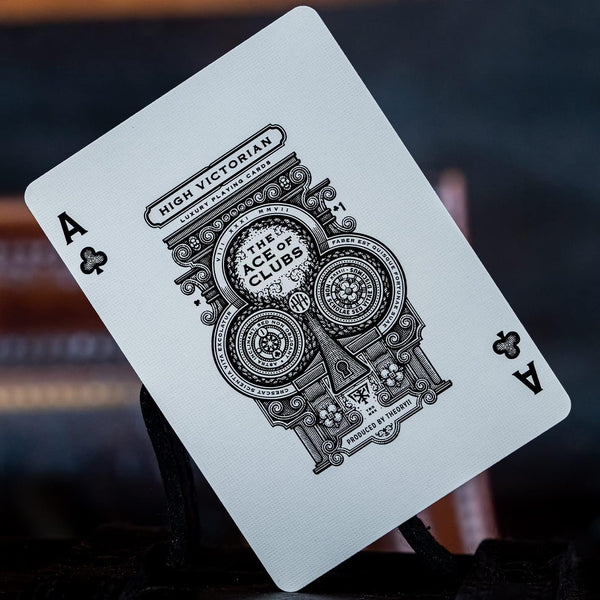 theory11 High Victorian Red Playing Cards, Poker Size Standard Index