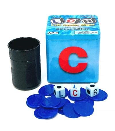 LCR Left Center Right DICE Game- Deluxe Edition