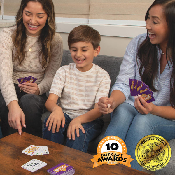 PlayMonster Five Crowns – Card Game for Kids and Adults, Travel and Family Game Night Favorite, The Game isn’t Over Until the Kings Go Wild, 5 Suited Rummy Style Card Game, 1-7 Players, Ages 8+