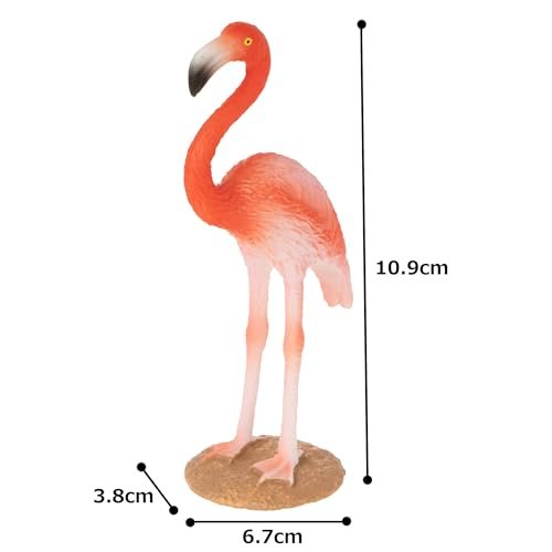 MOJO American Flamingo Realistic International Wildlife Hand Painted Toy Figurine
