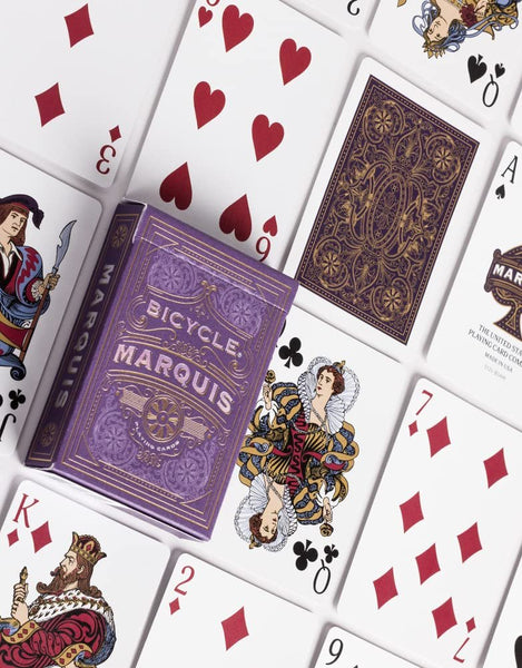 Bicycle Marquis Playing Cards, Purple