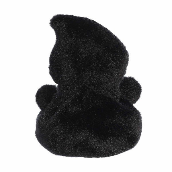 Aurora® Spooky Palm Pals™ Omen Grim Reaper™ Stuffed Animal - Fun Collectible Plush for Kids and Adult Collectors - Perfect for Halloween Decorations and Gifts - Black 5 Inches