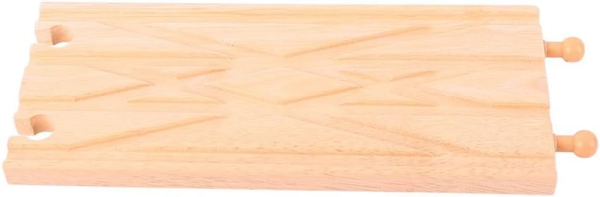 Bigjigs Rail Diamond Crossover - Other Major Wooden Rail Brands are Compatible