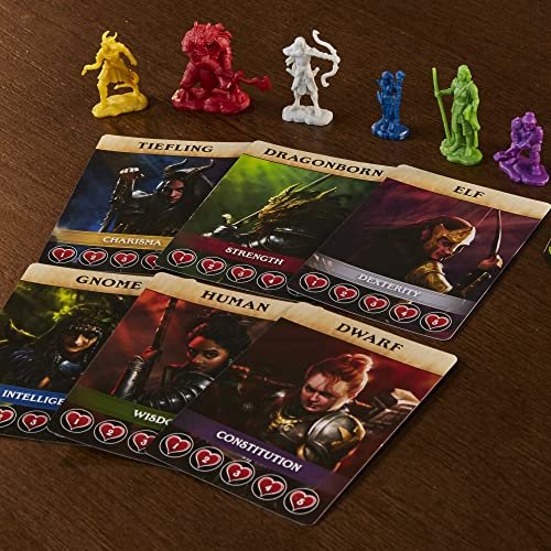 Hasbro Gaming Dungeons & Dragons: Bedlam in Neverwinter Game, A Ready-To-Play Three Part Escape Room Adventure, 2-6 Players Ages 12+