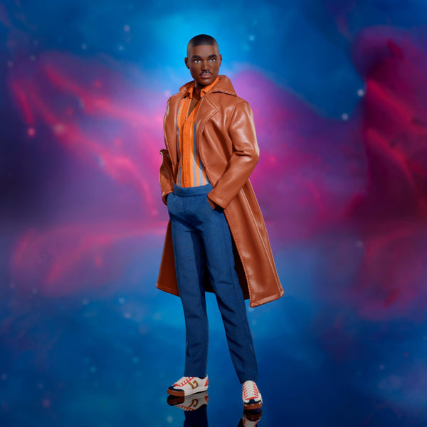 Barbie The Fifteenth Doctor Doll, Dr. Who Collectible Inspired by The Series’ 14th Season with Doll Stand & Certificate of Authenticity