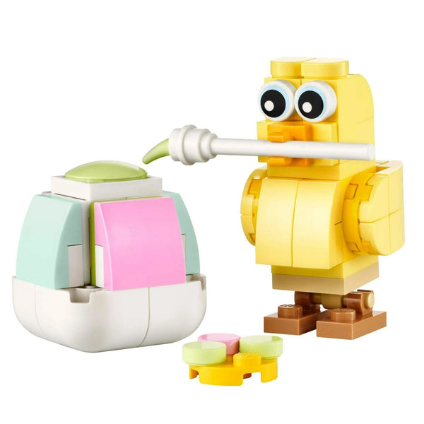 LEGO Creator Springtime Animal Play Pack - 5 Adorable Animal Builds in 1 Box - Easter Chick, Unicorn, Seahorse, Peacock, Squirrel, and Bird Toy - Easter Gift Idea for Kids - 66801