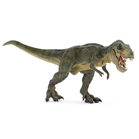 Papo Green Running T-Rex Dinosaur Figure (55027)