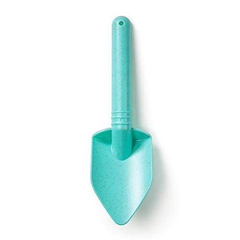 Bigjigs Toys Eco Spade for Kids (Eggshell Green) - 20.5cm Wheat Fibre Toy Spade, Quality Sand Toys, Holiday Toys for Toddlers, Sand Shovels