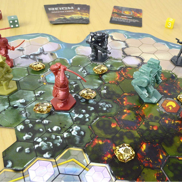 PlayMonster - Reign - The Final Battle Royale - Who Will be Left Standing? - Strategy Board Game, 2-4 Players Ages 8+