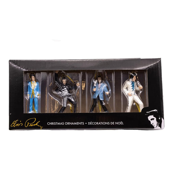 Kurt Adler 4pc Elvis Presley? Miniature Ornaments