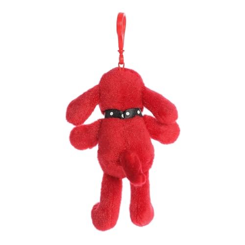 Aurora® Playful Clifford® Clifford Keychain Stuffed Animal - Childhood Nostalgia - Lasting Companionship - Red 6 Inches