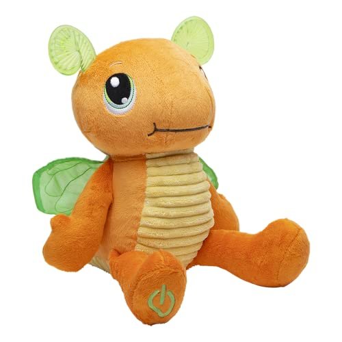 Playskool Glo Friends - Wigglebug Wiggle, Hop, Stop! - Interactive Soft Plush with 4 Modes - Games, Stories, Free Play, and Bedtime - SEL Toy, Ages 2+