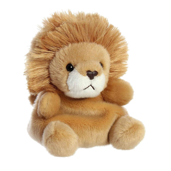 Aurora® Adorable Palm Pals™ Leno Lion™ Stuffed Animal - Pocket-Sized Play - Collectable Fun - Brown 5 Inches