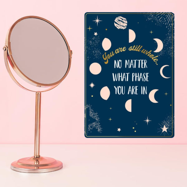 You Are Still Whole Metal Sign - Fun Tin Signs for Man Cave - Metal Dorm Room Decorations, Garage Signs, and Man Cave Signs