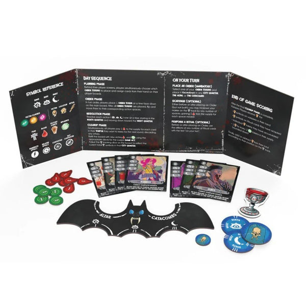 Trick Or Treat Studios Blood Orders Vampire Strategy Board Game for 2-4 Players, Ages 13+