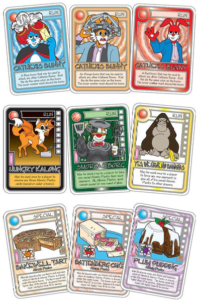 Playroom Entertainment Killer Bunnies and The Quest for The Magic Carrot - Cake Batter Booster Expansion, a Fluffy and Delicious Addition to The Base Game!