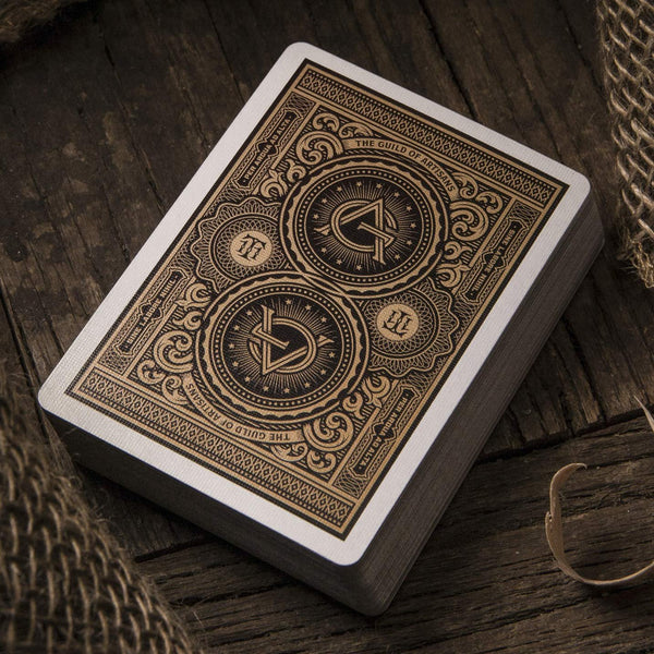 theory11 Artisan Black Premium Playing Cards, Poker Size Standard Index