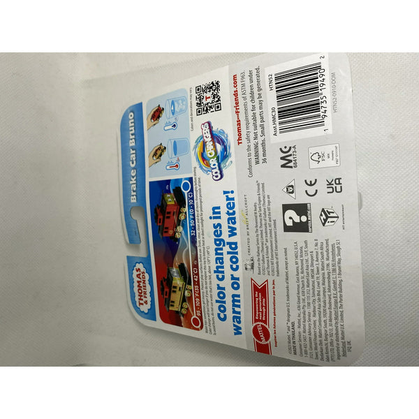 Fisher-Price Thomas & Friends Color Changers Brake Car Bruno Metal Engine Toy with Temperature-Activated Color Change