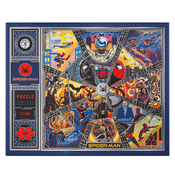 theory11 Marvel Spiderman 1000 Piece Jigsaw Puzzle for Adults & Teens