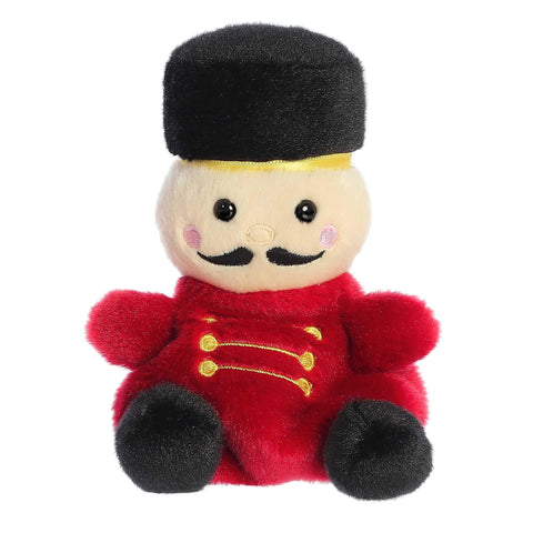 Aurora® Adorable Palm Pals™ Marius Nutcracker™ Stuffed Animal - Pocket-Sized Fun - On-The-Go Play - Red 5 Inches