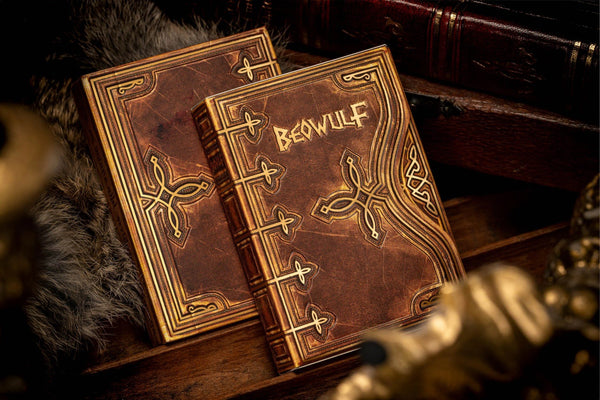 Kings Wild Project Beowulf Luxury Playing Cards - Standard Edition, Poker Size Custom Index, Literature-Themed Collectible Deck