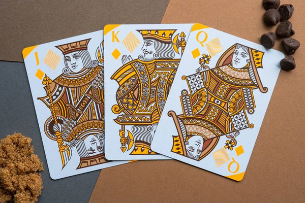 Kings Wild Project Chocolate Pi Luxury Playing Cards, Pi Slice Series Vol. 2 Standard Edition Collectible Poker Deck