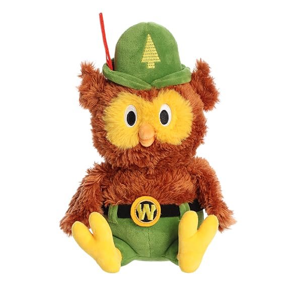 Aurora® Official Licensed U.S. Forest Service Woodsy Plush Stuffed Animal - Soft and Cuddly Toy for Imaginative Play - Perfect for Kids, Nature Lovers, and Woodland-Themed Decor - Brown 10 Inches