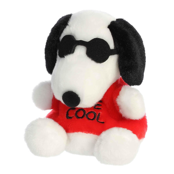Aurora® Timeless Peanuts® Palm Pals™ Joe Cool Stuffed Animal - Classic Characters - Lasting Memories - White 5 Inches
