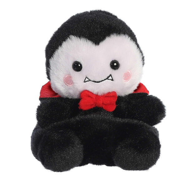 Aurora® Spooky Palm Pals™ Viktor Vampire™ Stuffed Animal - Pocket-Sized Play - Collectable Fun - Black 5 Inches