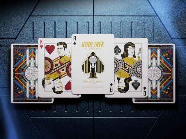 theory11 Star Trek Light Premium Playing Cards, Poker Size Standard Index, Luxury Playing Cards