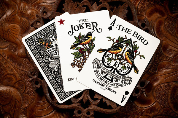 Kings Wild Project The Bird Limited Edition Playing Cards by Jackson Robinson