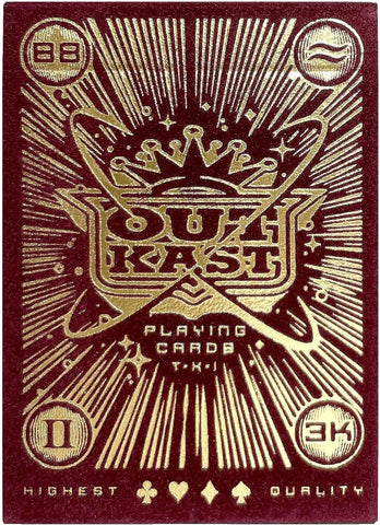 theory11 Outkast Premium Playing Cards, Poker Size Standard Index, Luxury Playing Cards