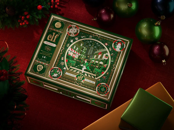 theory11 Elf Jigsaw Puzzle - A Short Story of a Tall Tale - Officially Licensed 1,000 Piece Intermediate Puzzle for Ages 14+