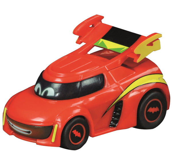 Carrera Pull & Speed 15813024 Official Licensed Kids Batwheels Toy Car Pull Back Vehicle for Ages 3 and Up - Bam and Redbird