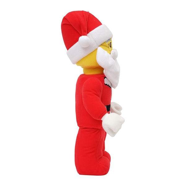 Lego Minifigure Santa Claus 12" Plush Character – Soft Holiday Collectible Toy, Red White Christmas Minifig Plush, Kids & Adult Gift