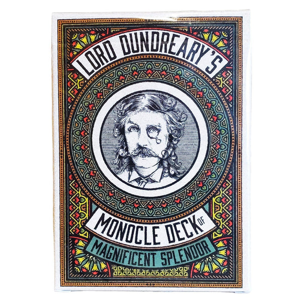Kings Wild Project Lord Dundreary's Monocle Deck of Magnificent Splendor Luxury Playing Cards - Standard Edition, Collectible, Poker Size, Custom Index