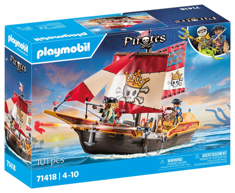Playmobil Pirates: Pirate Ship (71418)