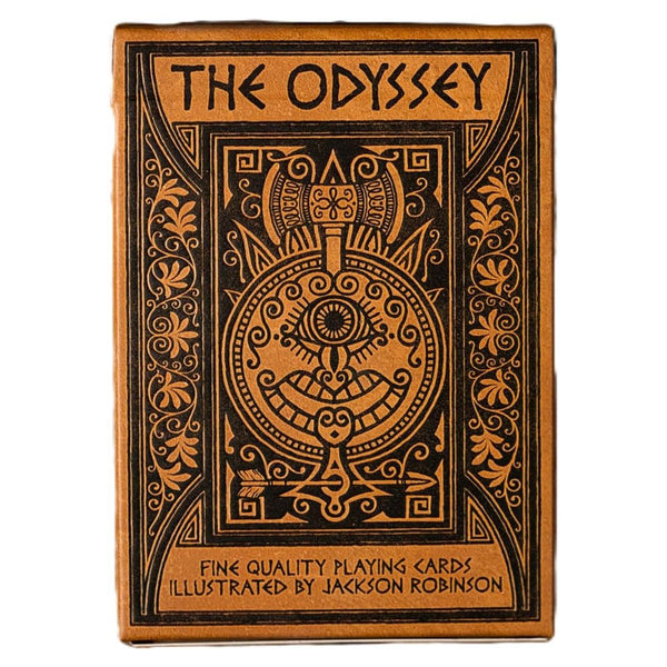 Kings Wild Project The Odyssey Luxury Playing Cards - Standard Edition, Poker Size Custom Index, Literature-Themed Collectible Deck